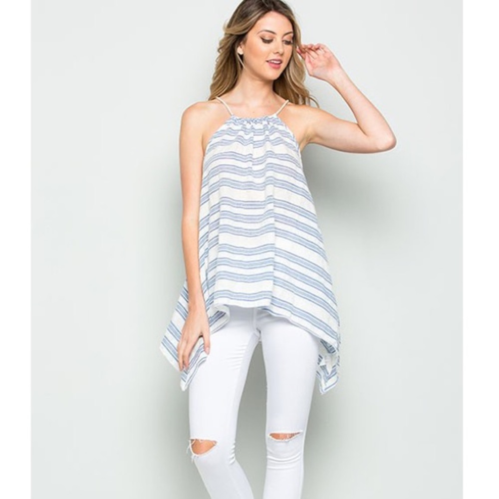 💕 Asymmetric Relaxed Fit Halter
