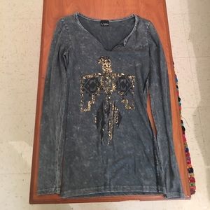 Cool stone washed shirt