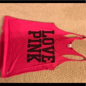 Victoria's Secret/pink tank