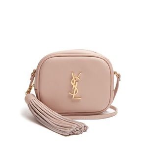 Saint Laurent Monogramme Blogger leather bag