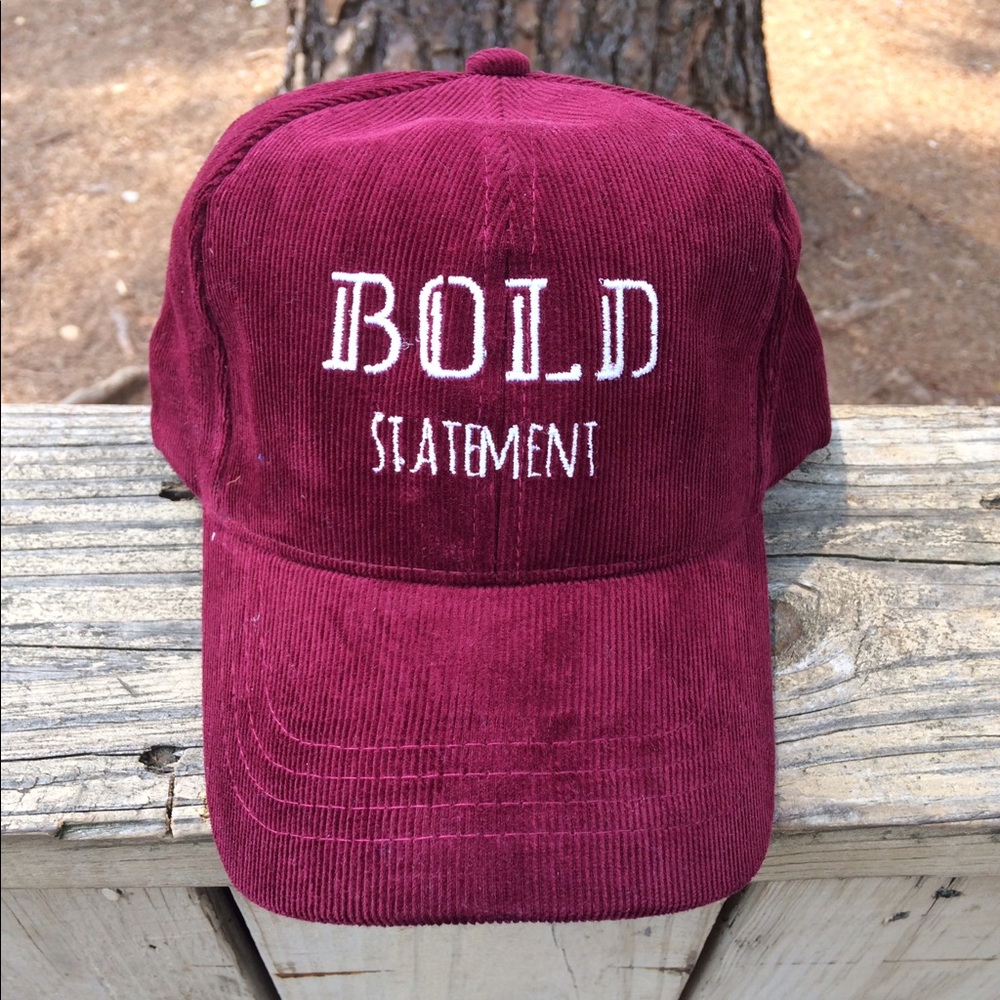 Bold Statement Dad Hats