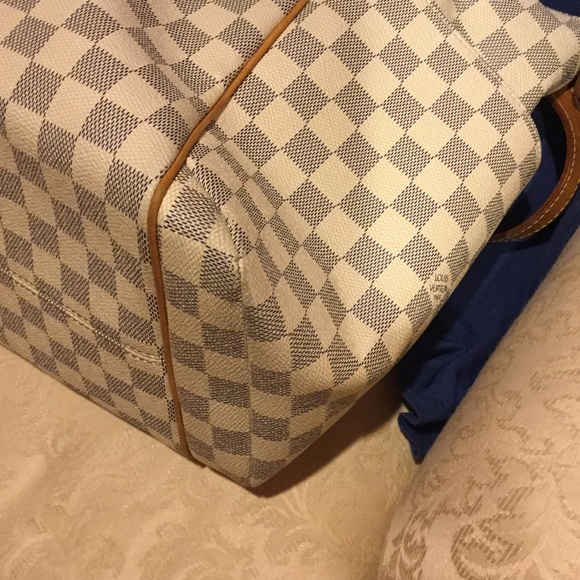 ❗️SOLD💃💃💃Louis Vuitton Damier Azur Totally Mm - Picture 4 of 8