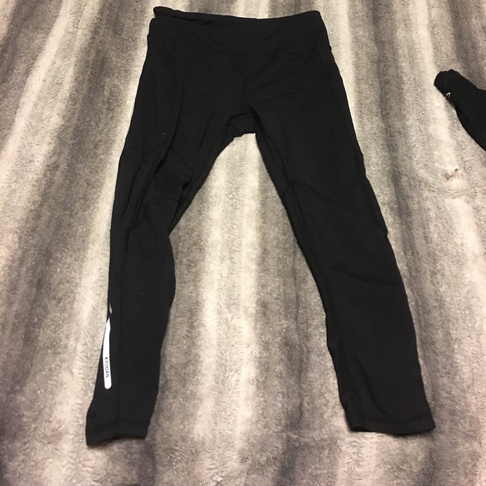 Spandex.  Workout pants. Size XS. Black.