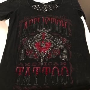 Affliction t shirt from the buckle