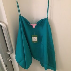 Lilly Pulitzer Kimi Top 100% silk