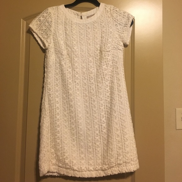 Banana Republic Dresses & Skirts - BR white lace/crochet dress