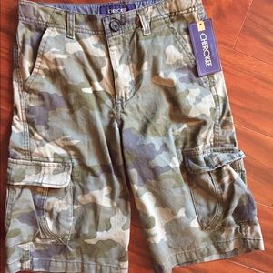 Cherokee Camo Shorts