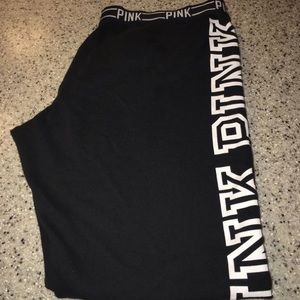 PINK leggings. Worn once and in great condition.