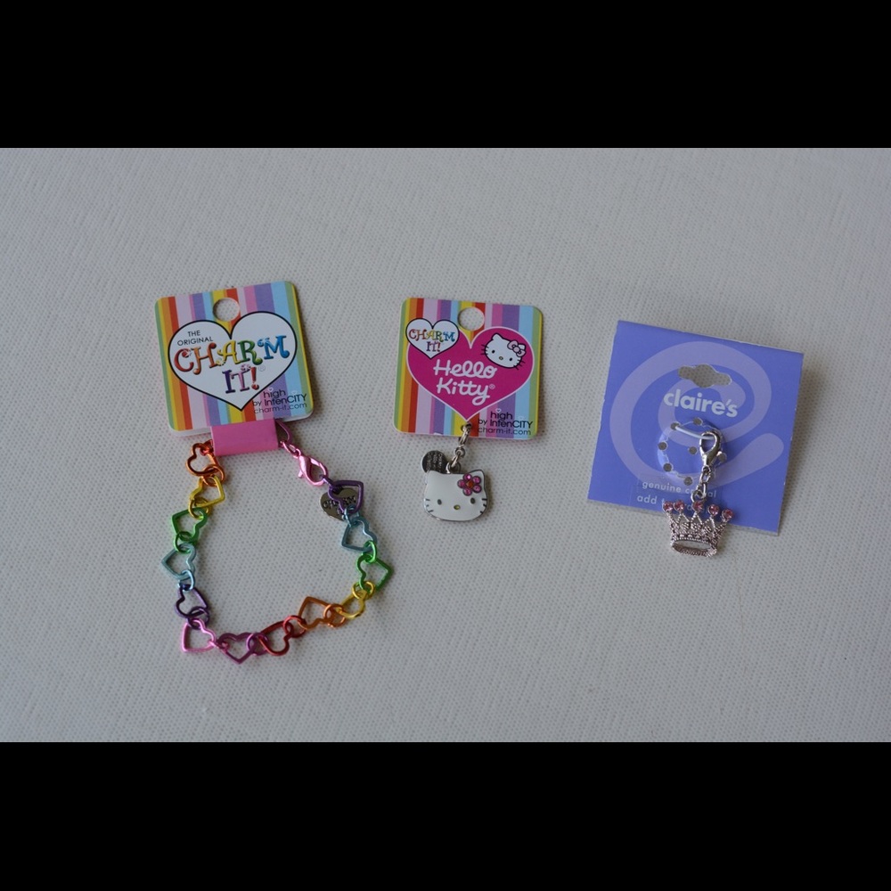 Children's charm bracelet bundle