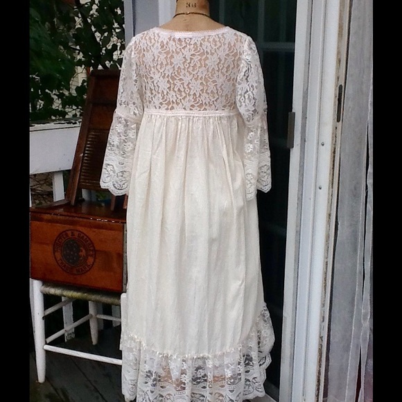 A C Gauze Dresses Rare Vtg Gauze Hippie Boho Festival Dress Poshmark