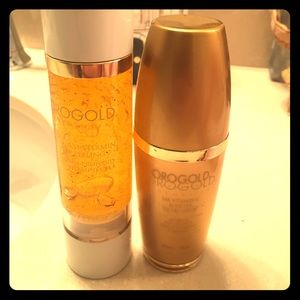Oro gold vitamin c serum and peel