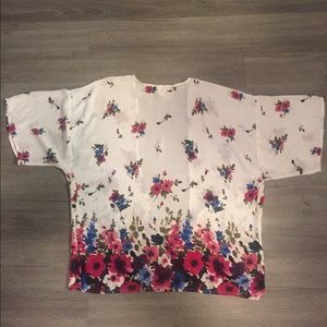 Floral kimono