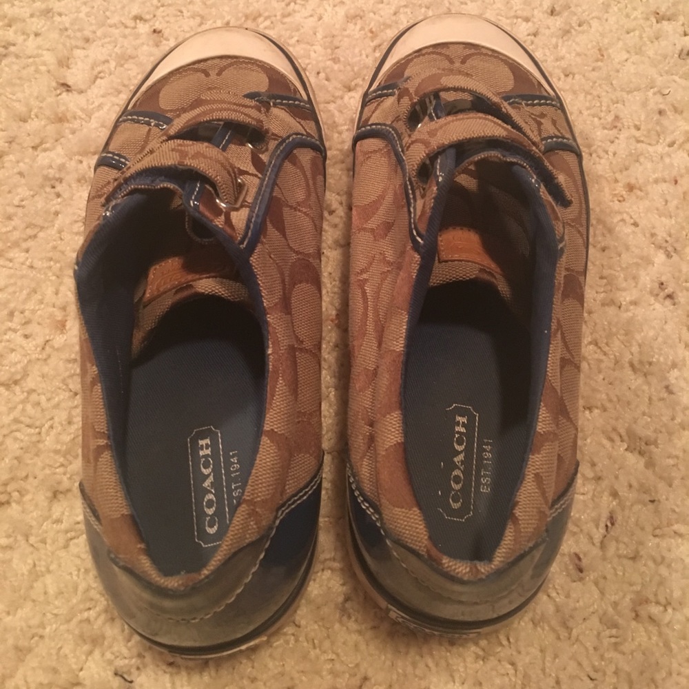 Coach Sneakers with Velcro Straps - Picture 6 of 7