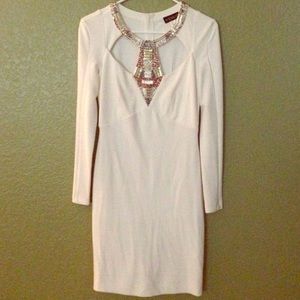White party dress.