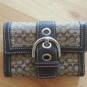 Coach Small Trifold Wallet