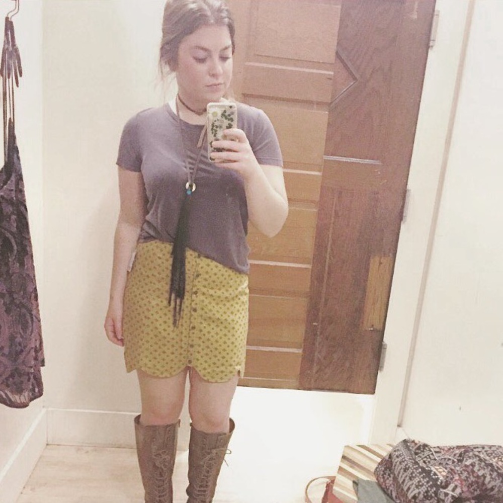 Urban Outfitters plum t-shirt
