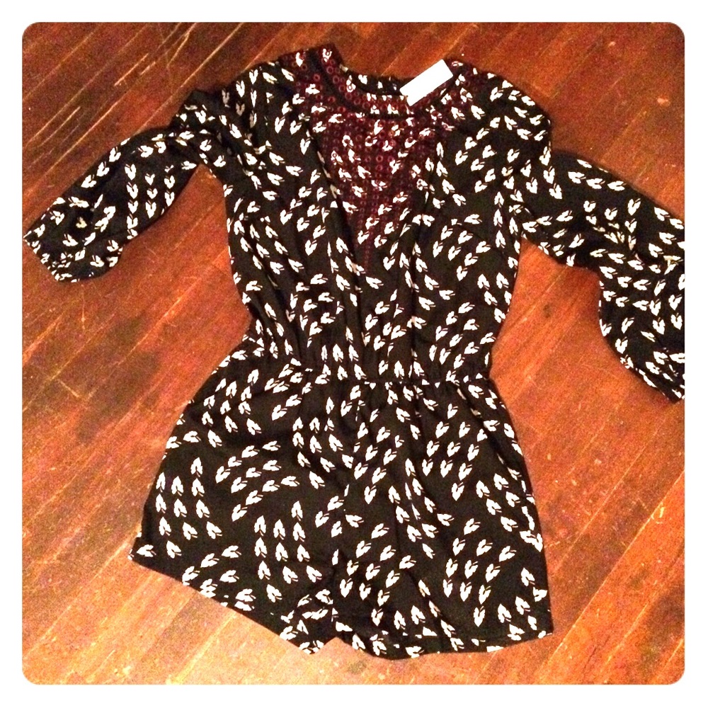 Anthropologie Shorts Romper/jumpsuit