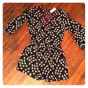 Anthropologie Shorts Romper/jumpsuit