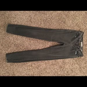 Dark gray jeans, size 26