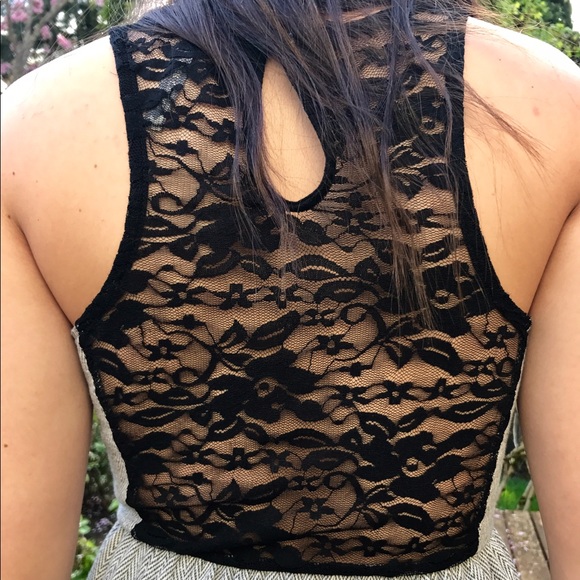 LACE MINI DRESS - Picture 4 of 7
