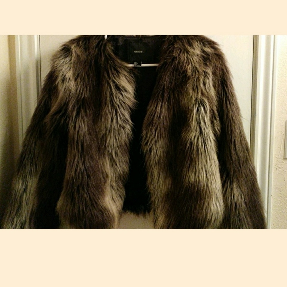 Faux Fur Coat