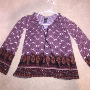 Long sleeve, tube top