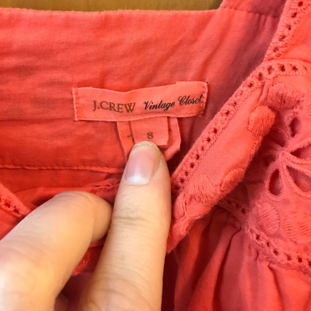 J. Crew Eyelet Tank - Picture 2 of 4