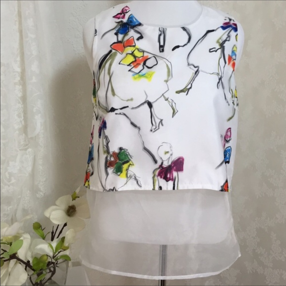 XL-Sleeveless summer top B004