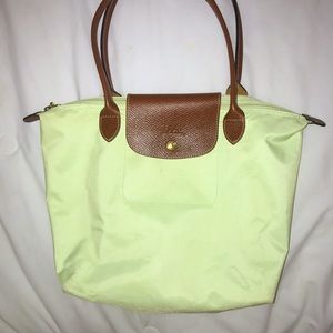 Longchamp Le Pliage small green