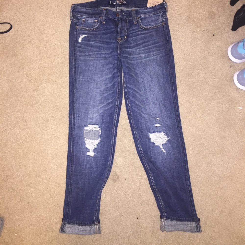 Hollister boyfriend jeans