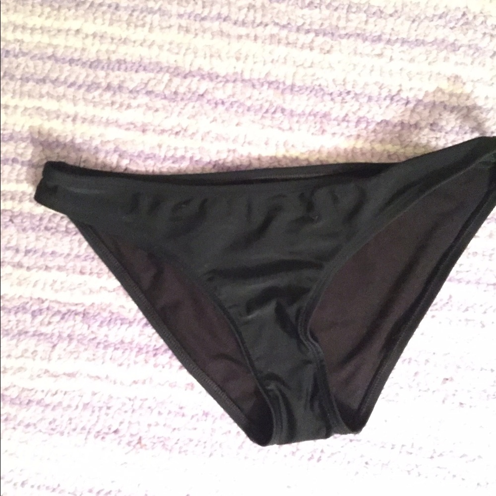 Black bikini bottoms
