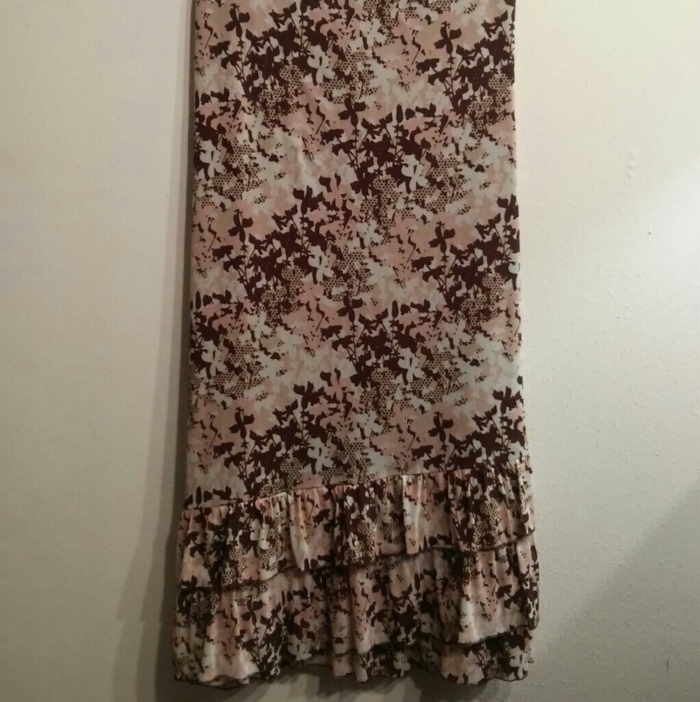 EMMA JAMES Pull-On Floral Skirt