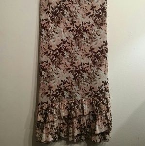 EMMA JAMES Pull-On Floral Skirt