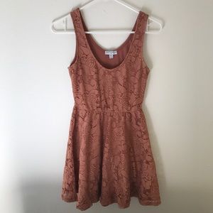 Mauve lacy dress