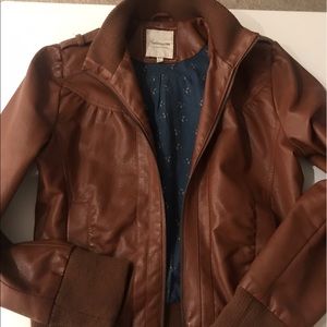 Like New!! 70's Inspired Pleather Jacket