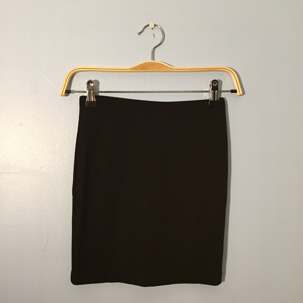 Ponte Mini Skirt - American Apparel