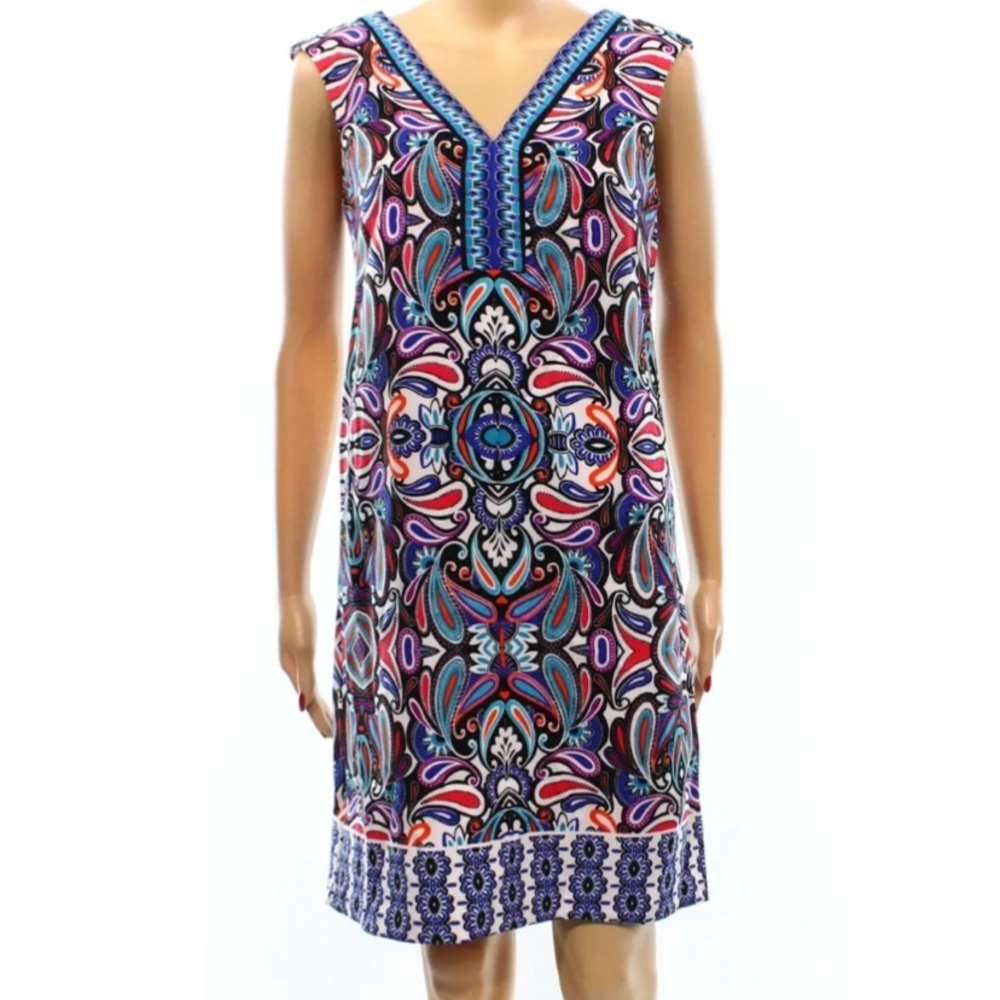 • Maggy London • Paisley Print Dress Petite Size 6
