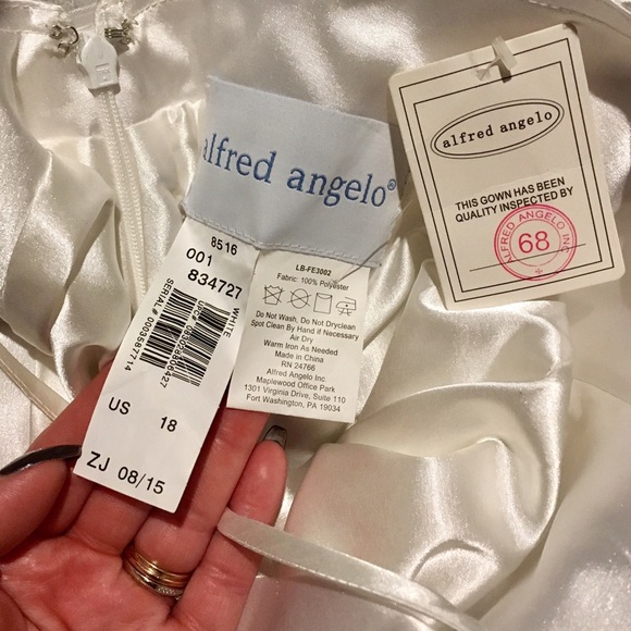 👰🏻 Alfred Angelo Bridal Wedding Gown Dress 💍 - Picture 5 of 6