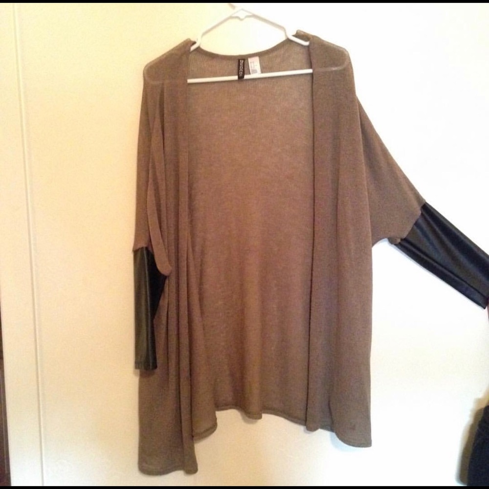 Dark green cardigan