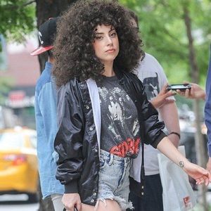 lady gaga bomber jacket