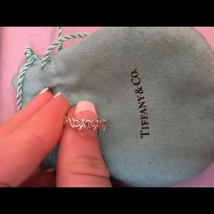 Euc tiffany Xoxo ring size 6