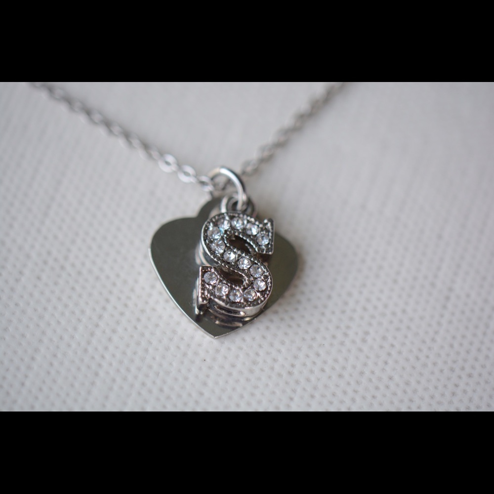 Jeweled "S" Necklace