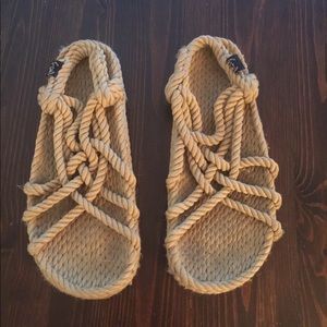 Nomadic State of Mind rope sandal.