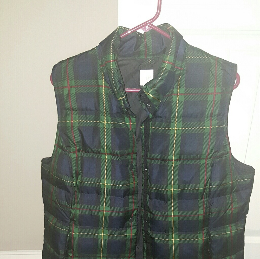 BRAND NEW J.JILL PUFFER VEST