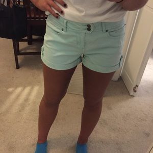 Mint Forever21 Shorts