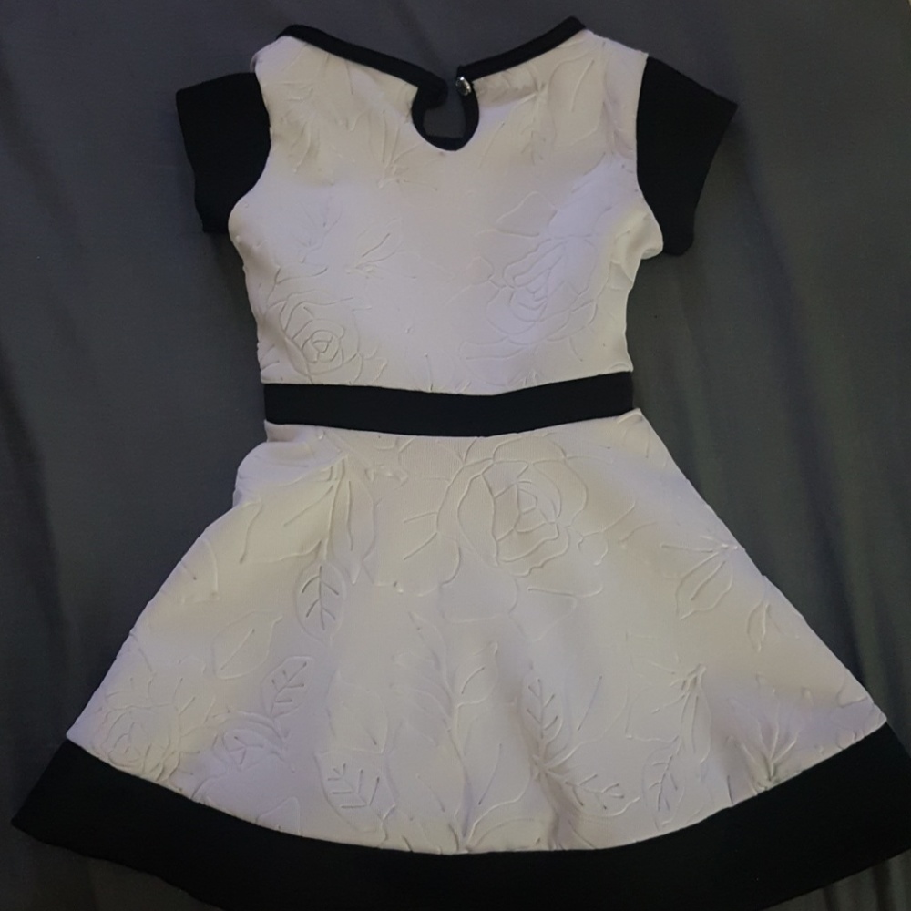 Black and White Dress