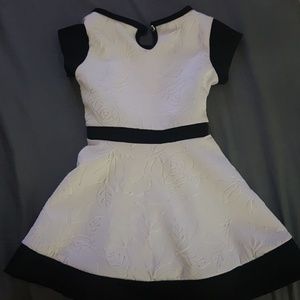 Black and White Dress