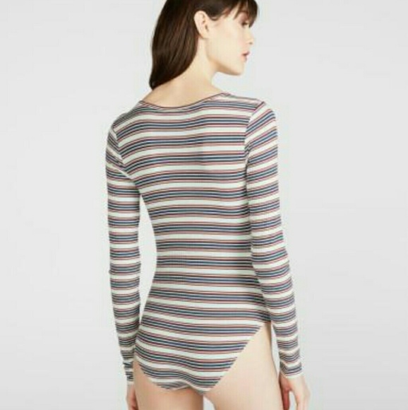 💝 NWT Aereopostale Cape Juby  Crossover Bodysuit - Picture 3 of 4