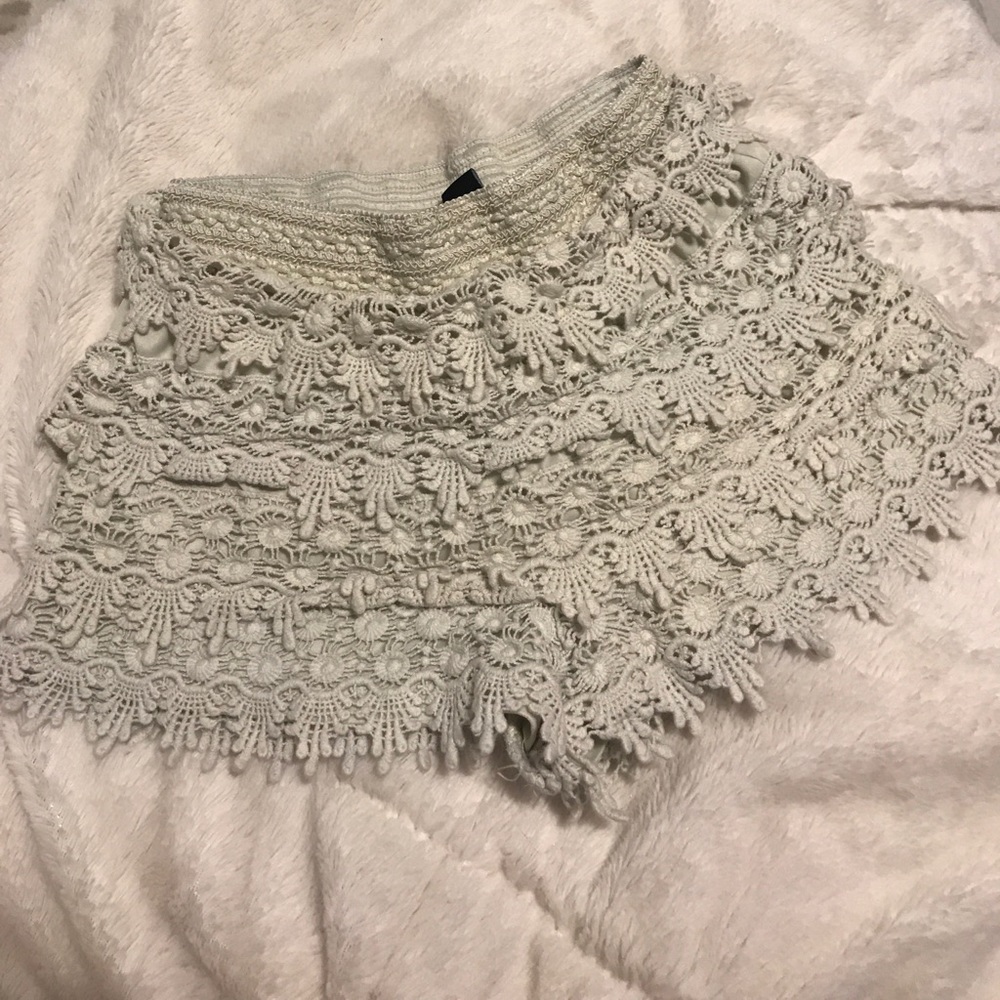 Lace shorts