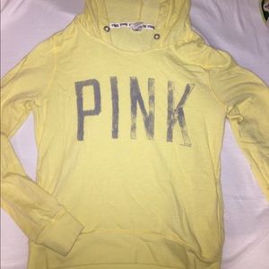 Victoria's Secret PINK Yellow Hoodie